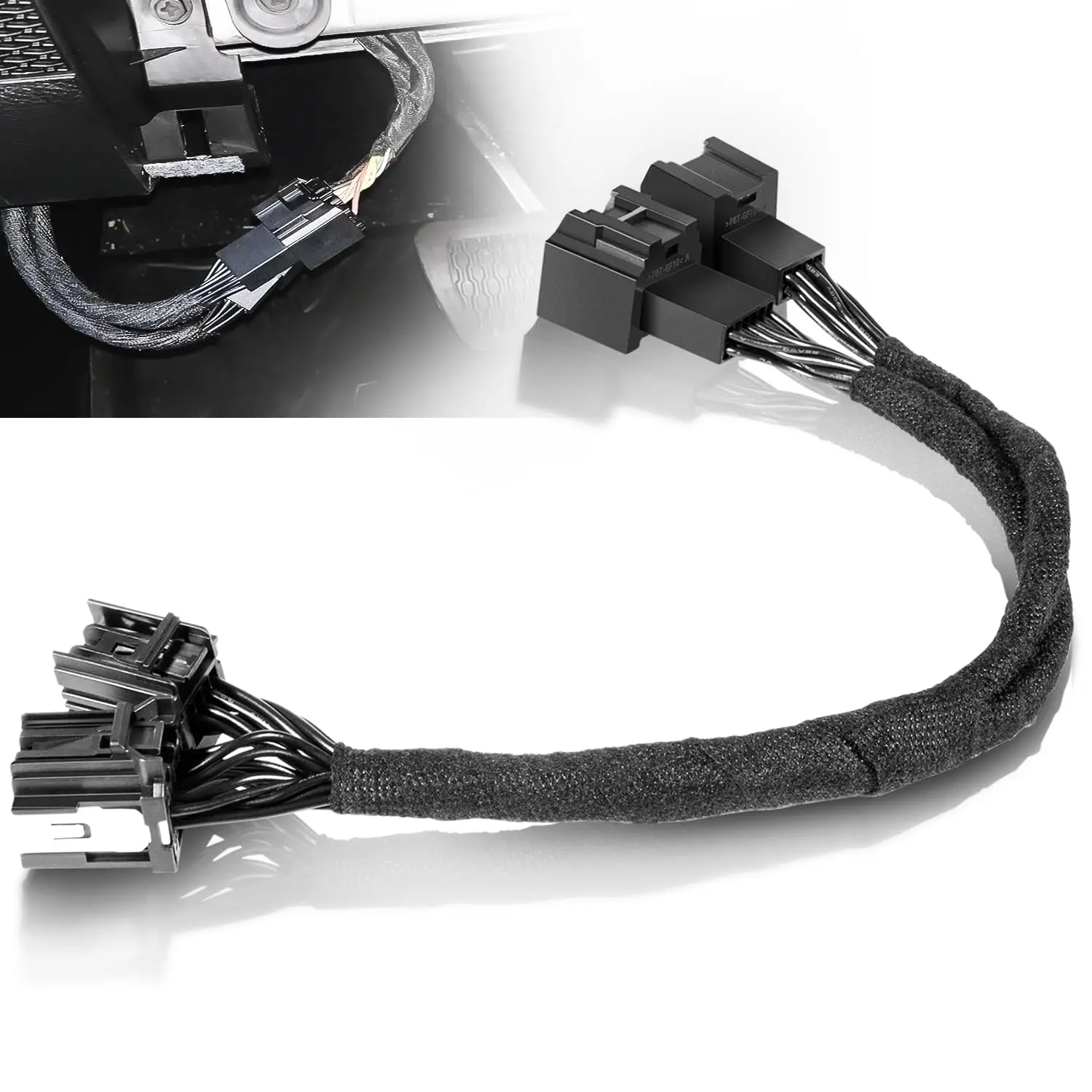 SGW-Verlängerungskabel für 2021 2022, Gladiator Wrangler Ram 1500 Ram TRX, Sicherheits-Gateway-Verlängerungskabel für Tazer DT JL Mini – Detail 7