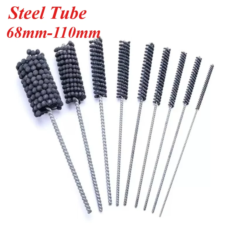 1pcs 68-110mm Flexible Cylinder Hone Brush Silicon Carbide Ball Hone Tool for Engine Bore Deburring Polishing 120 240 320 Grit