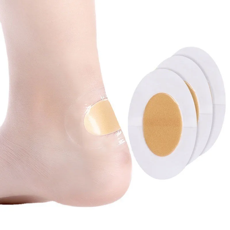 20pcs/set Heel Tape Patch Multifunctional Transparent Oval Band Aid PU Waterproof Wound Plaster Dressing Adhesive Bandages