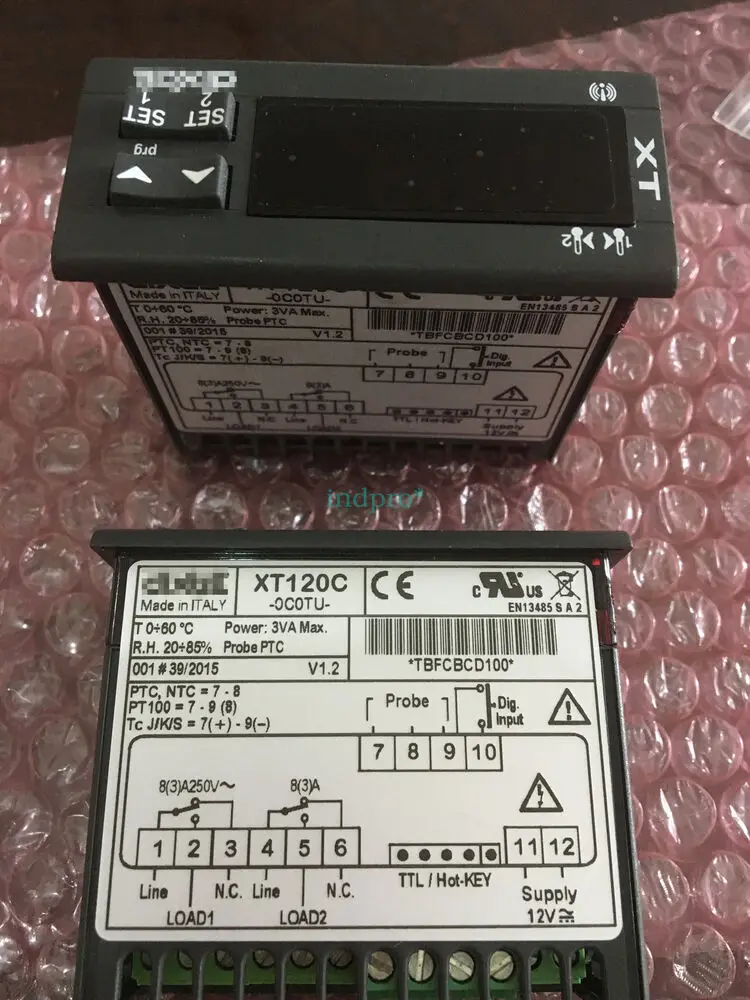 

1pc dual output thermostat XT120C-0C0TU with TP100 sensor