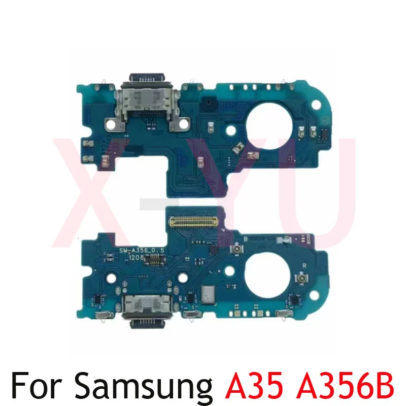 For Samsung Galaxy A15 A35 A16 A155F A156B A156E A356B A165F A166B USB Charging Board Dock Port Flex Cable Repair Parts