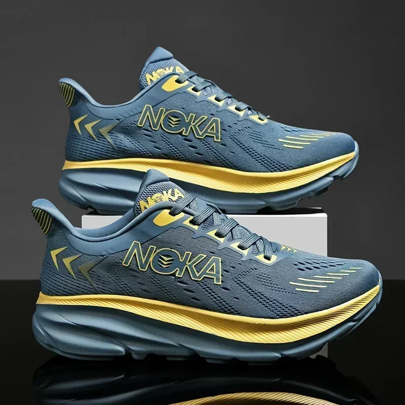 Men's Running Shoes Outdoor Couple Non-Slip Jogging Breathable Cushioning Luxury shoes Trainer Race Sneakers Mesh Off-road Shoes image 2