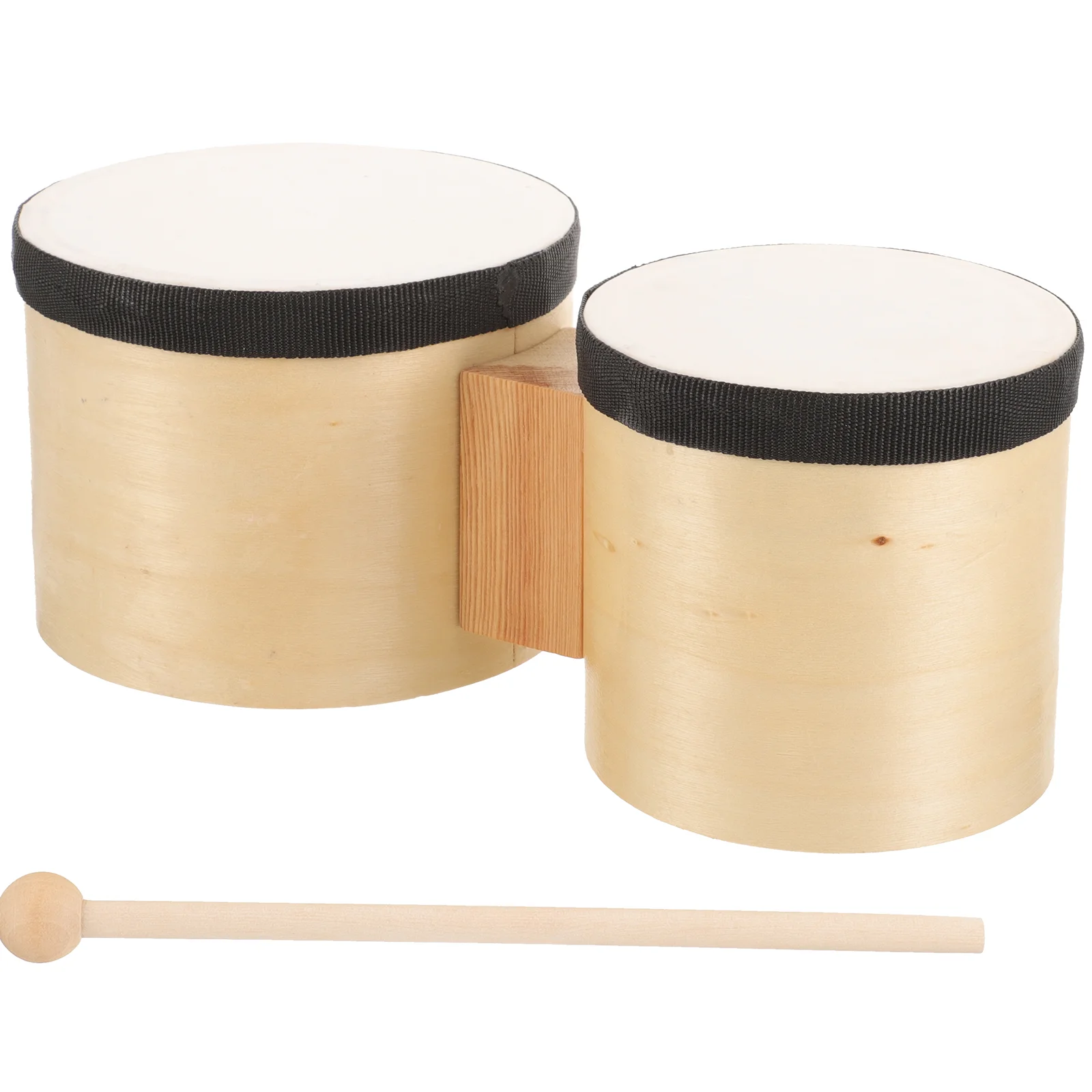 Kindergarten Early Education Class Dance Percussion Instrument 4 Inches 5 Drum Musical Accessories Artificial Wooden