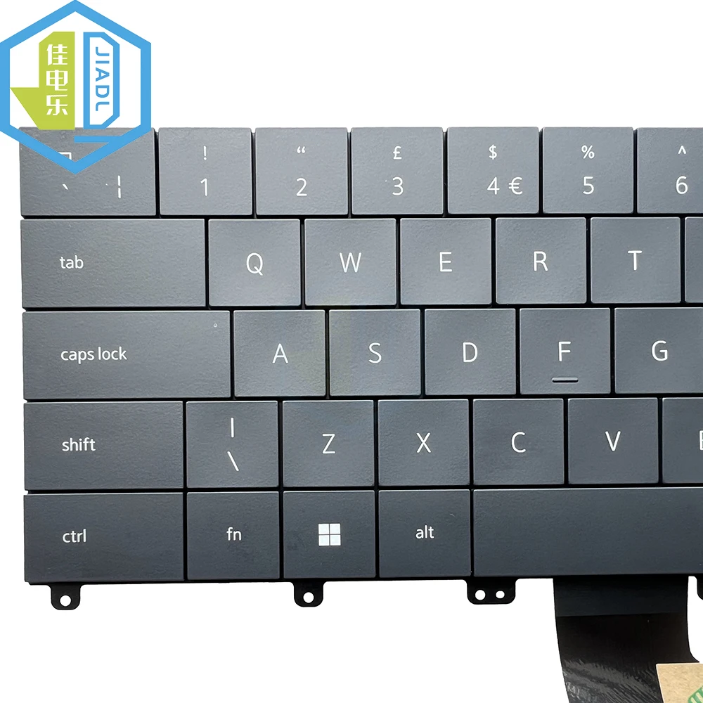 UK Original Keyboard Backlight For DELL 16 Premium DA16250 XPS 16 9640 Laptop Backlight Keyboard Replacement AI Version