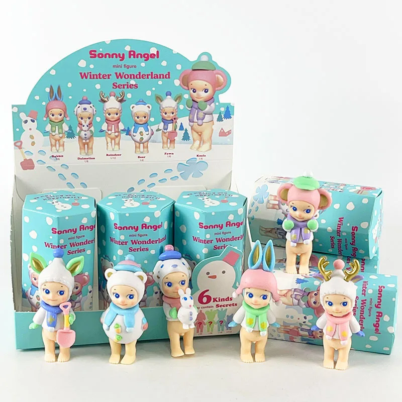 

Sonny Angel Blind Box Toys Winter Wonderland Series Anime Action Figures Ornaments Dolls Fans Girls Children's Christmas Gift