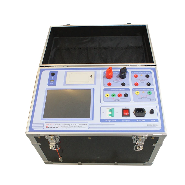 Electric current transformation ratio test /current transformer  tester CT PT analyzer