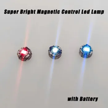 3Pcs Miniature Magnetic Control Led Lamp Model Wireless Light Toys Diy Model Making Kits…