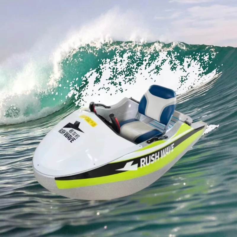 Hochwertiges 6-18 kW 72 V elektrisches Go-Kart-Mini-Rush-Wave-Boot, günstiger Ozean-Wassersport für Erwachsene zum Surfen