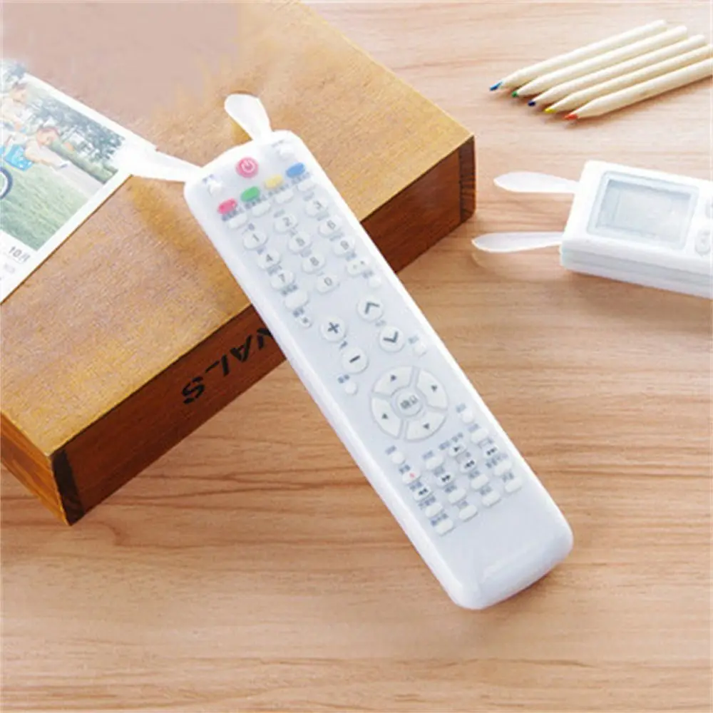 

Fluorescent Rabbit Ear Silicone Remote Control Cover Remotes Control Protector Air Condition Cover TV Remote Control Case
