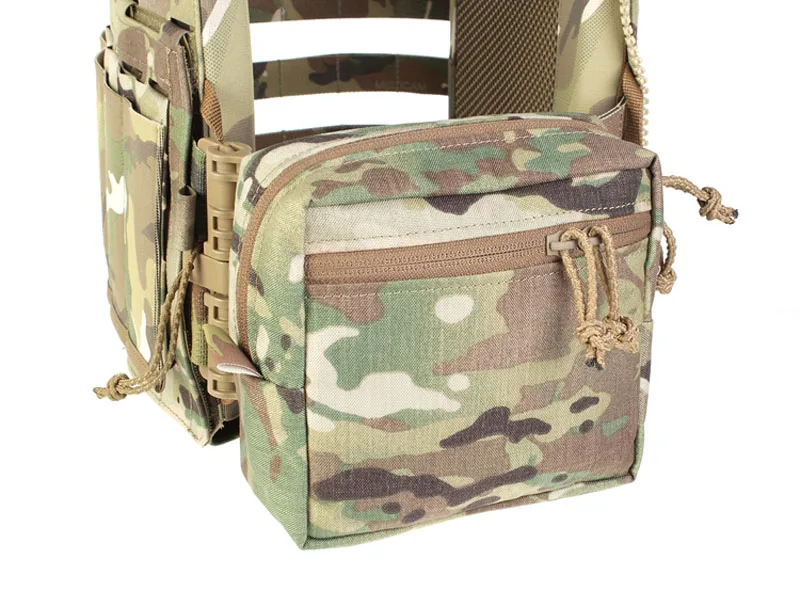Outdoor Tactical SS GP Square Sundry Bag Vest MOLLE Zipper Practical Bag Waist Seal Accessory Bag