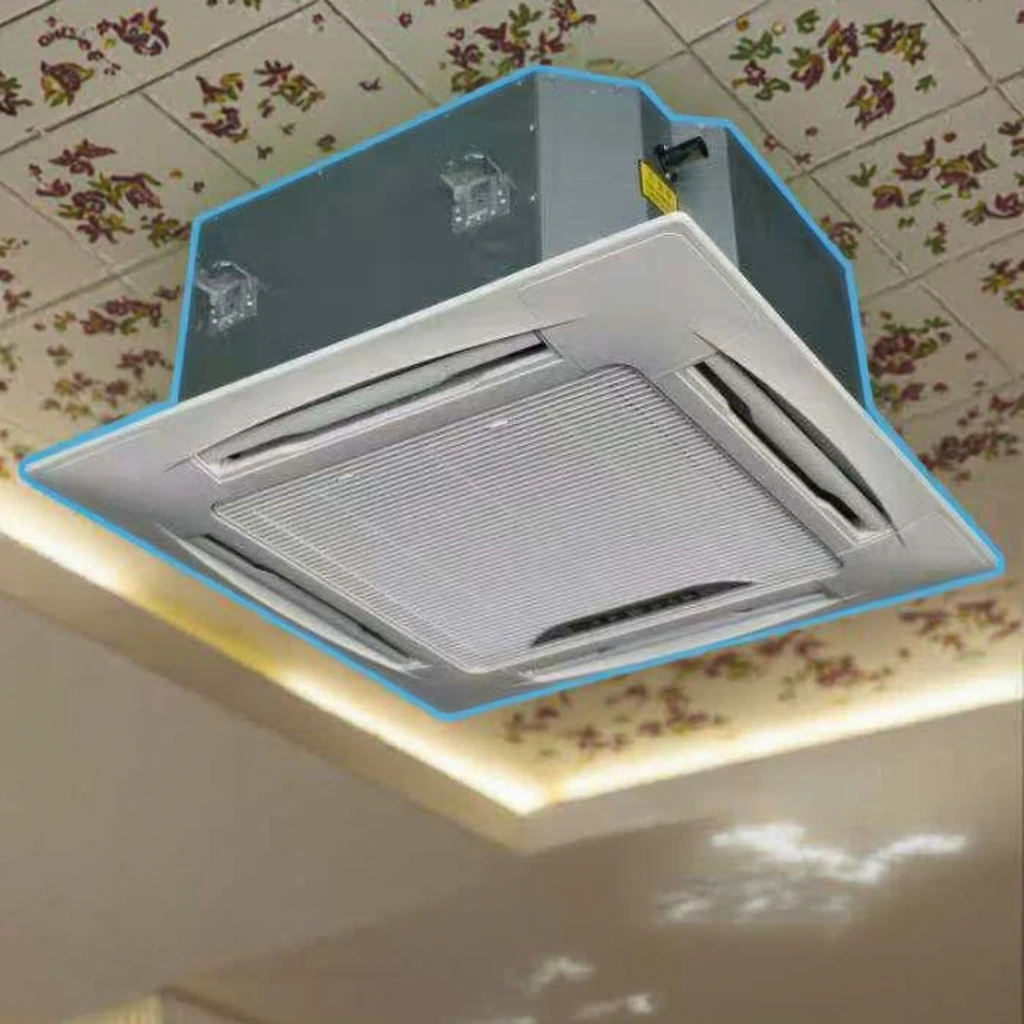 Esthetisch aantrekkelijke airconditioner op waterbasis Koel- en warmte-uitwisselingsapparatuur Hoogwaardige ventilatorconvector met vier ventilatoren