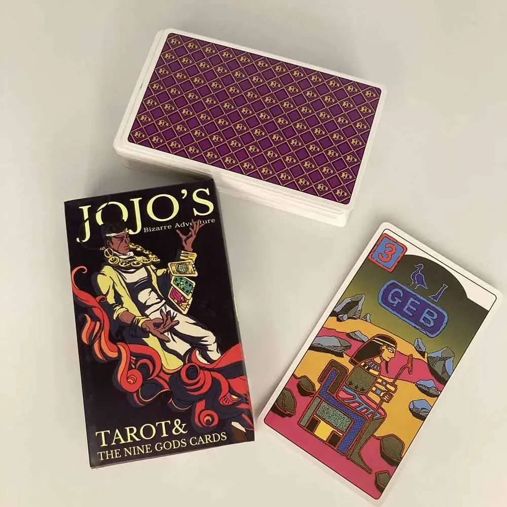 10.3*6CM JoJo Tarot Cards Deck Card Game 84 pcs