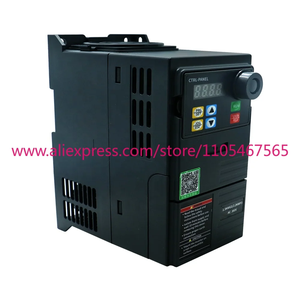 1PCS 1.5kW/2.2kW VFD 220V to 380V spindle inverter VFD AC drive inverter numerical control spindle
