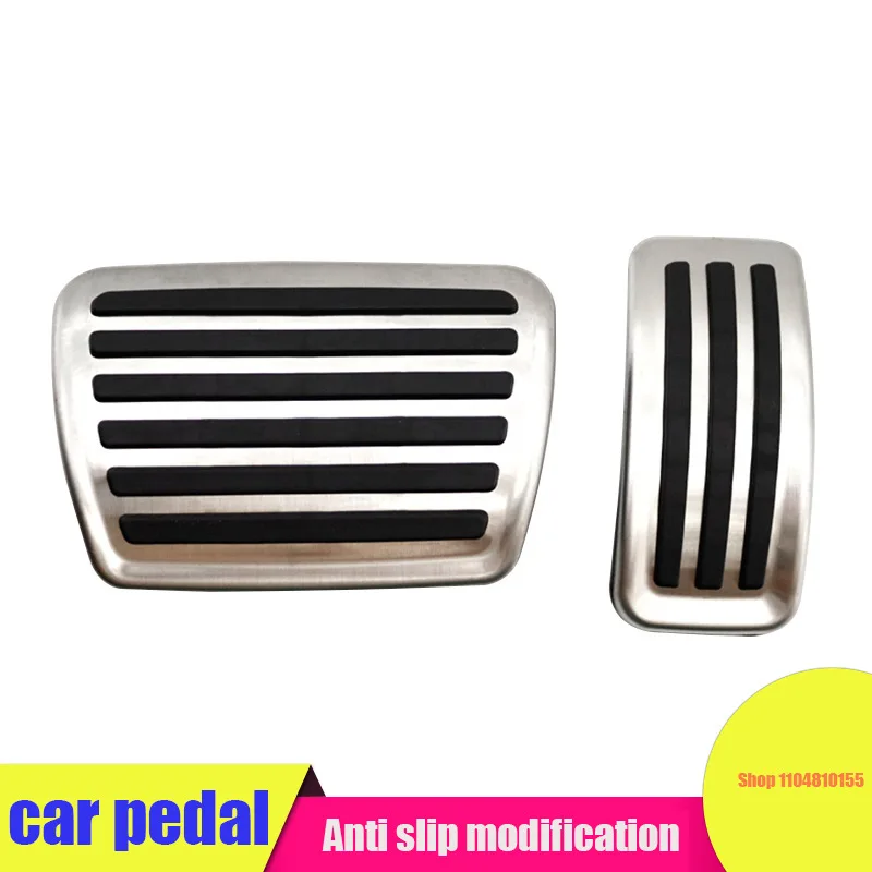 

Car pedal suitable for Porsche Cayenne,for AUDI Q8 modified accelerator, brake, rest area, anti-skid pedal