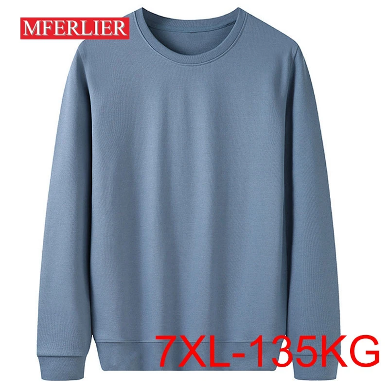 

Autumn Winter Large Size Hoodies 6XL 7XL Bust 142cm Plus Size Hoodies Men