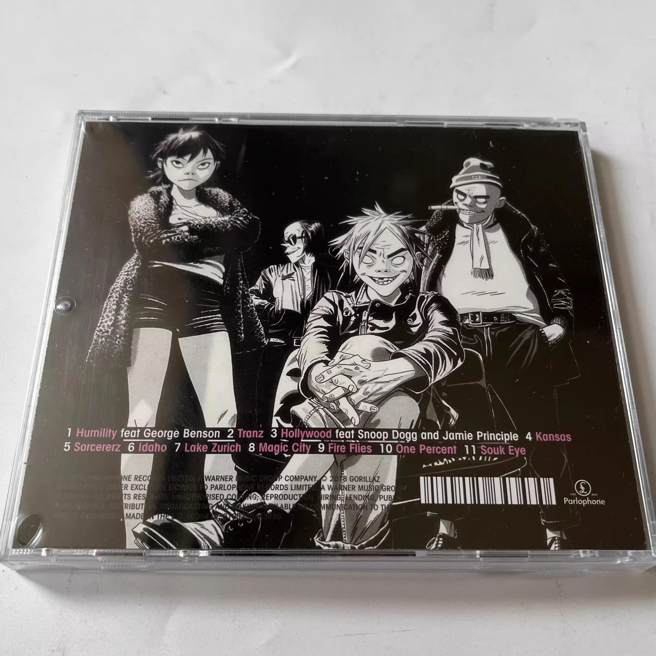 Virtual idol Pop Gorillaz Damon Albarn Music CD The Now Now Album Music Record Cosplay Walkman Car Party Music Soundtracks Box