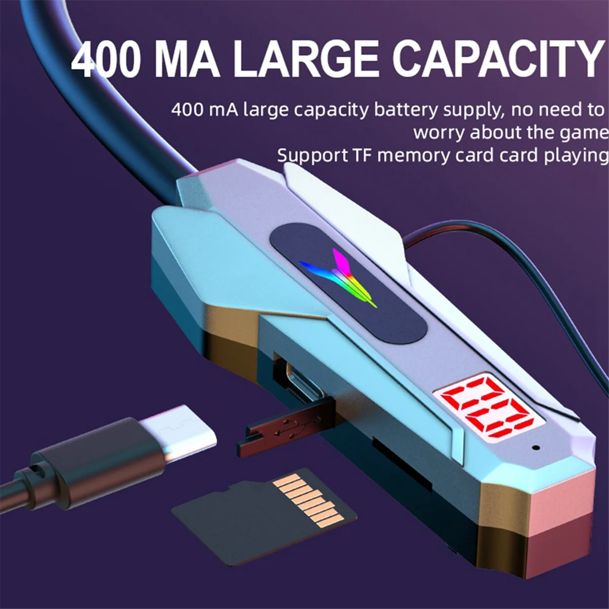 سماعات بلوتوث لاسلكية M86K بشريط حول الرقبة وشاشة LED للألعاب، سماعات رياضية مغناطيسية مقاومة للماء مع ميكروفون عالي الدقة باللون الأخضر #6