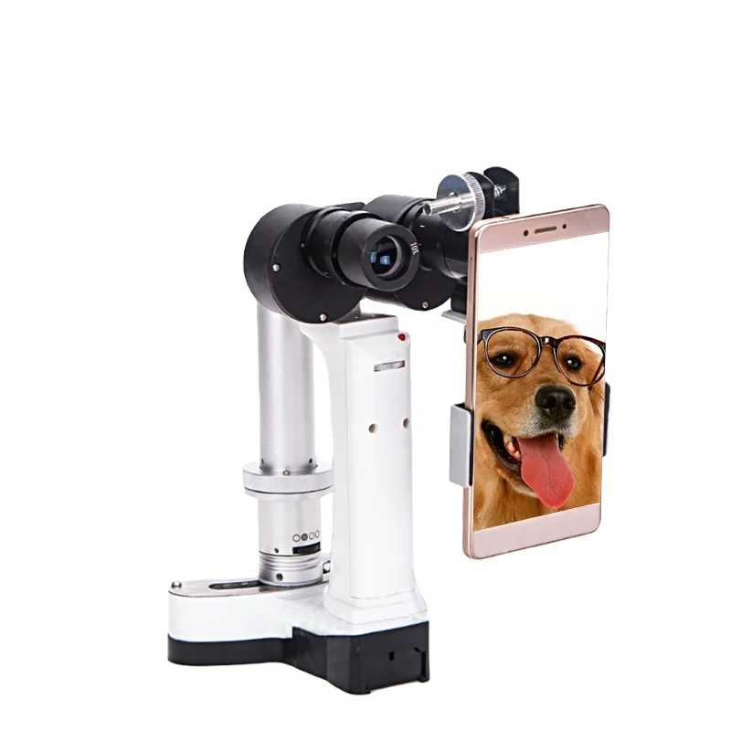 

HC-Q005A Veterinary Slit Lamp Pet Clinic Handheld Slit Lamp Microscope