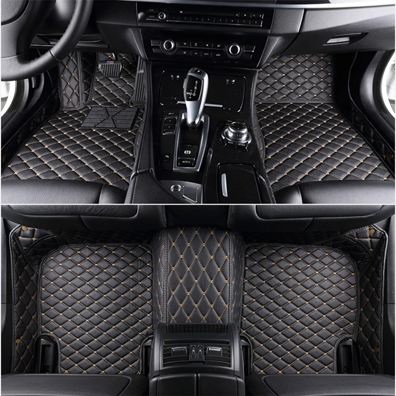 Custom Car Floor Mat for Mercedes Benz Mercedes GLC Class AMG 2017-2020 Interior Details Car Accessories Carpet