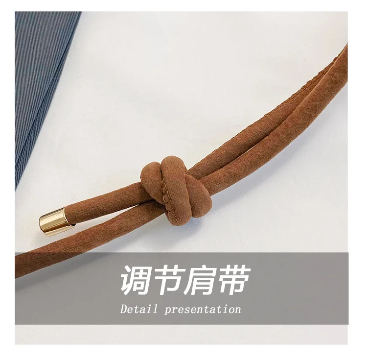 Trendige Leder-Umhängetasche mit Quaste, einfarbig, für Damen, Messenger-Tasche mit Fransen-Design und verstellbarem Riemen, Alltags-Umhängetasche – Detail 5