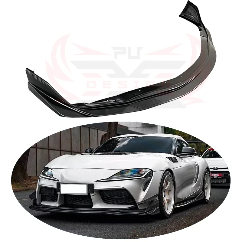 Carbon Fiber VRS Style Front Lip Splitter For  Supra A90 A91 Mk5 Bumper Spoiler A90 Accessories Body Kits