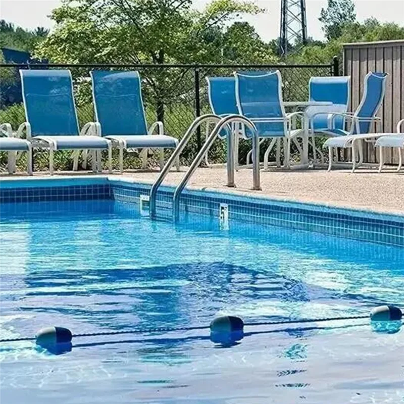 

A03F-16 Ft Pool Safety Rope With Floats Pool Rope Floats To Divide Pool For Indoor And Outdoor Swimming Pools