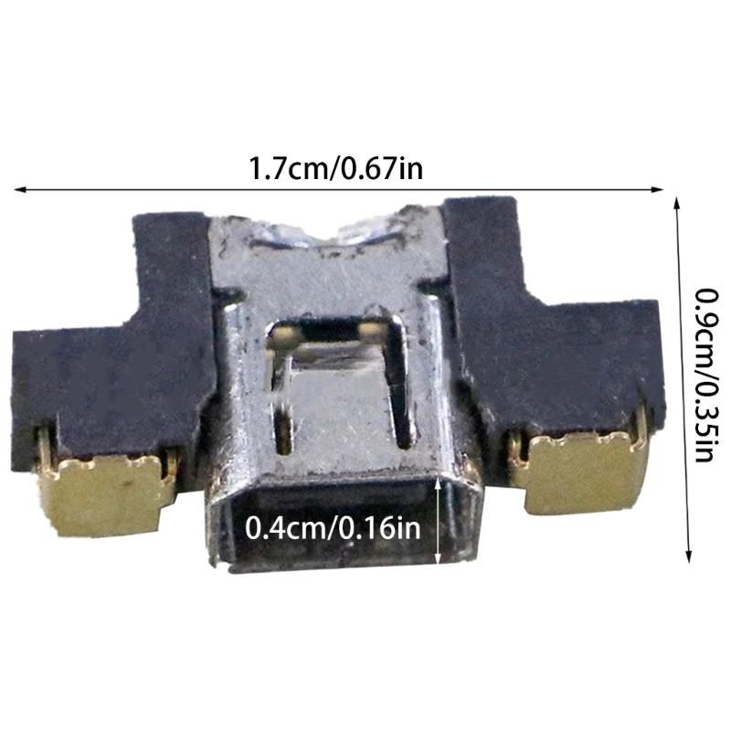 R91A استبدال مقبس الطاقة العام، منفذ شحن وحدات التحكم بالألعاب، منفذ شحن، تركيب بسيط لألعاب 3DS