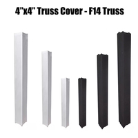 F14 Truss Cover Fit 4x4Inch Box Truss/100x100mm Square Mini Truss Stand With 1m/1.5m/2m/2.5m/3m Length