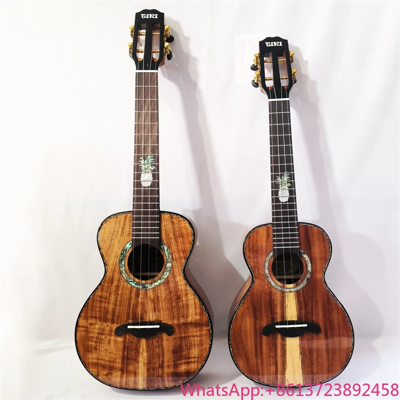 

Full Solid Koa Wood Ukuleles, Concert Size Ukuleles
