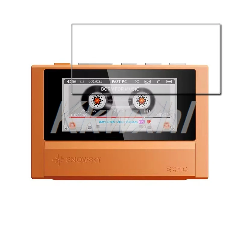 2-4PCS 9H gehärtetes Glas für FiiO SnowSky Echo Mini SnowSkyEchoMini SnowSkyEcho EchoMini MP3-Player Displayschutzfolie – Detail 2