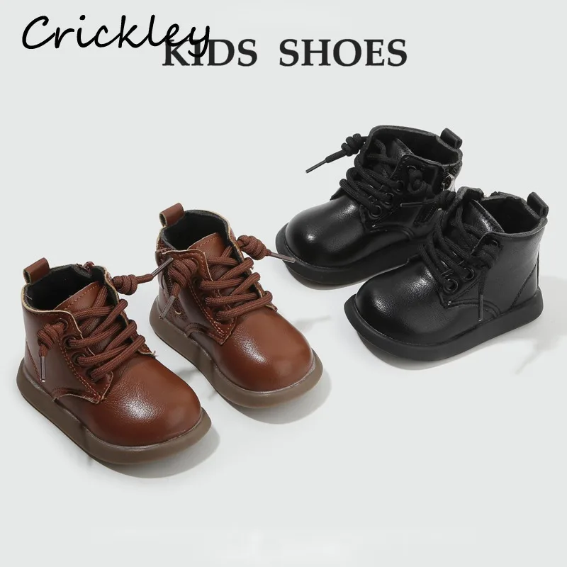 الشتاء الصلبة بو الاطفال أحذية الموضة أفخم الأحذية الدافئة للطفل بنين بنات البريدي لينة أسفل طفل الأطفال حذاء الكاحل #1