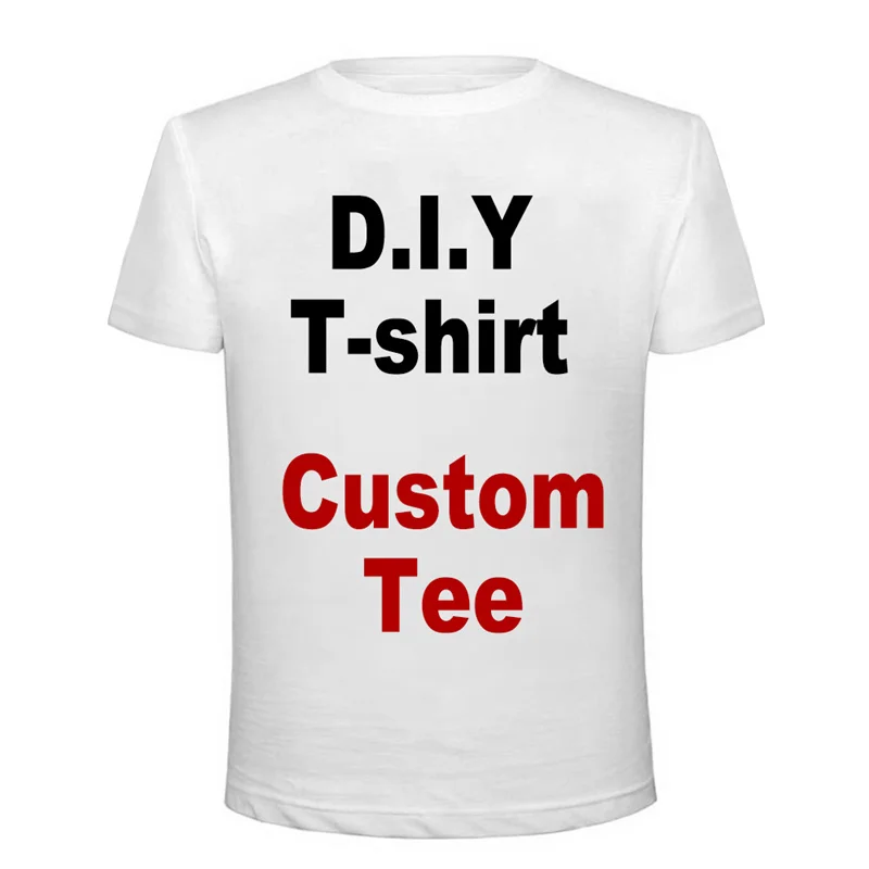 3D Printed Custom Picture T-Shirt Summer Plus Size Tee Shirt Drop Shipping Wholesale Short Sleeves Unisex Tops Men T Shirts