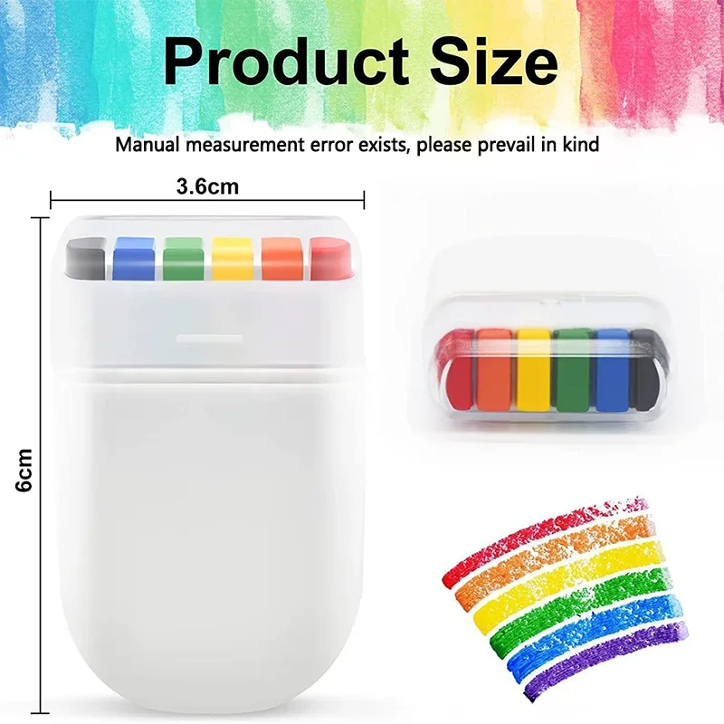 2 قطعة قوس قزح تلوين الطلاء الوجه اللوحة حفلة عيد ميلاد الملونة موضوع اكسسوارات الحفلات زي المنزل الحسنات