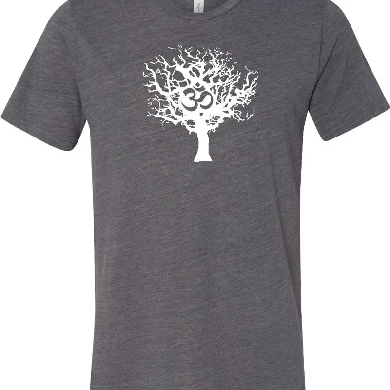 

Футболка для йоги Белое Древо Жизни Burnout