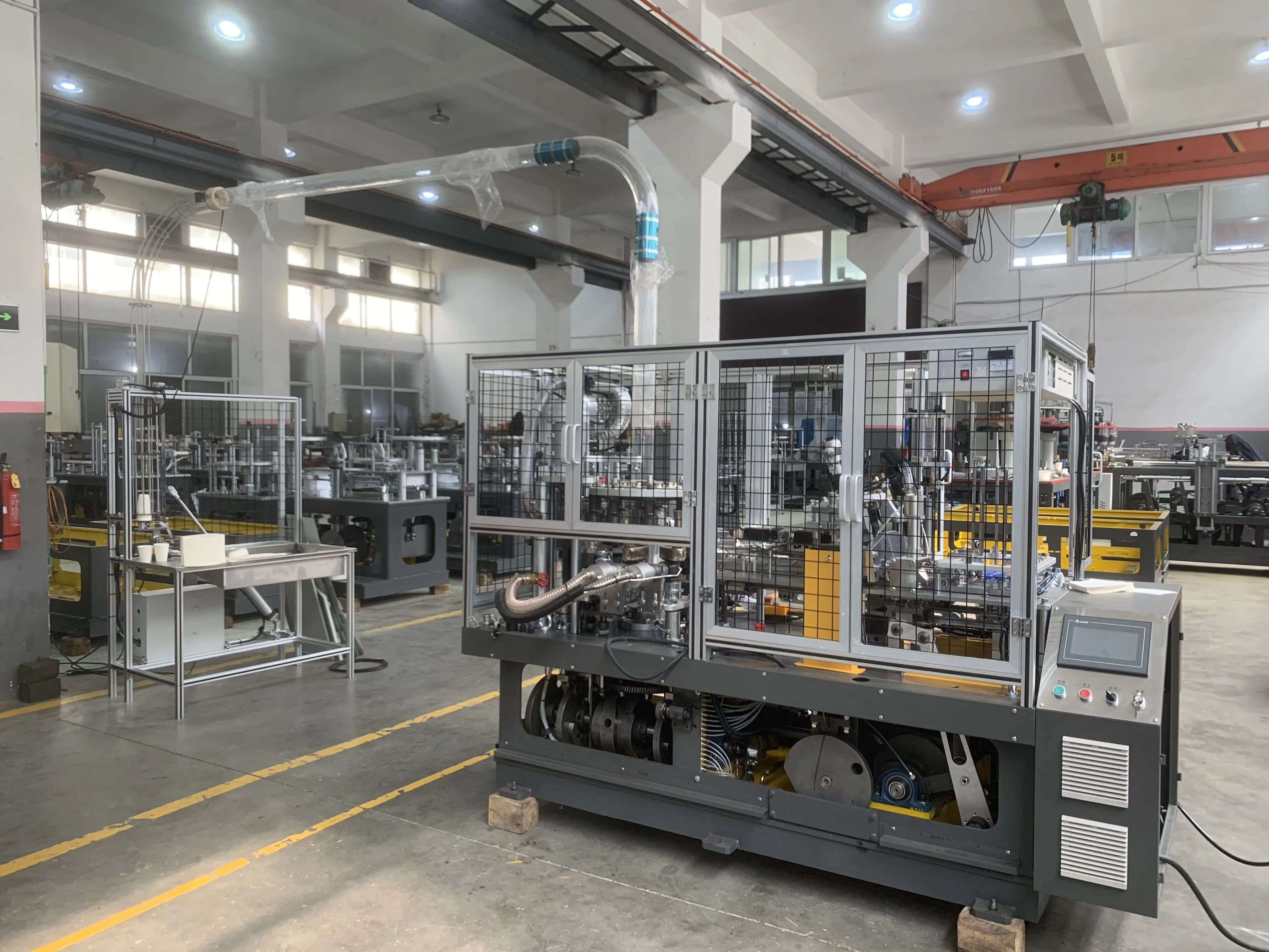 High Speed Full Automatic Single Wall Coffee Paper Cup Forming Machine With Low Cost