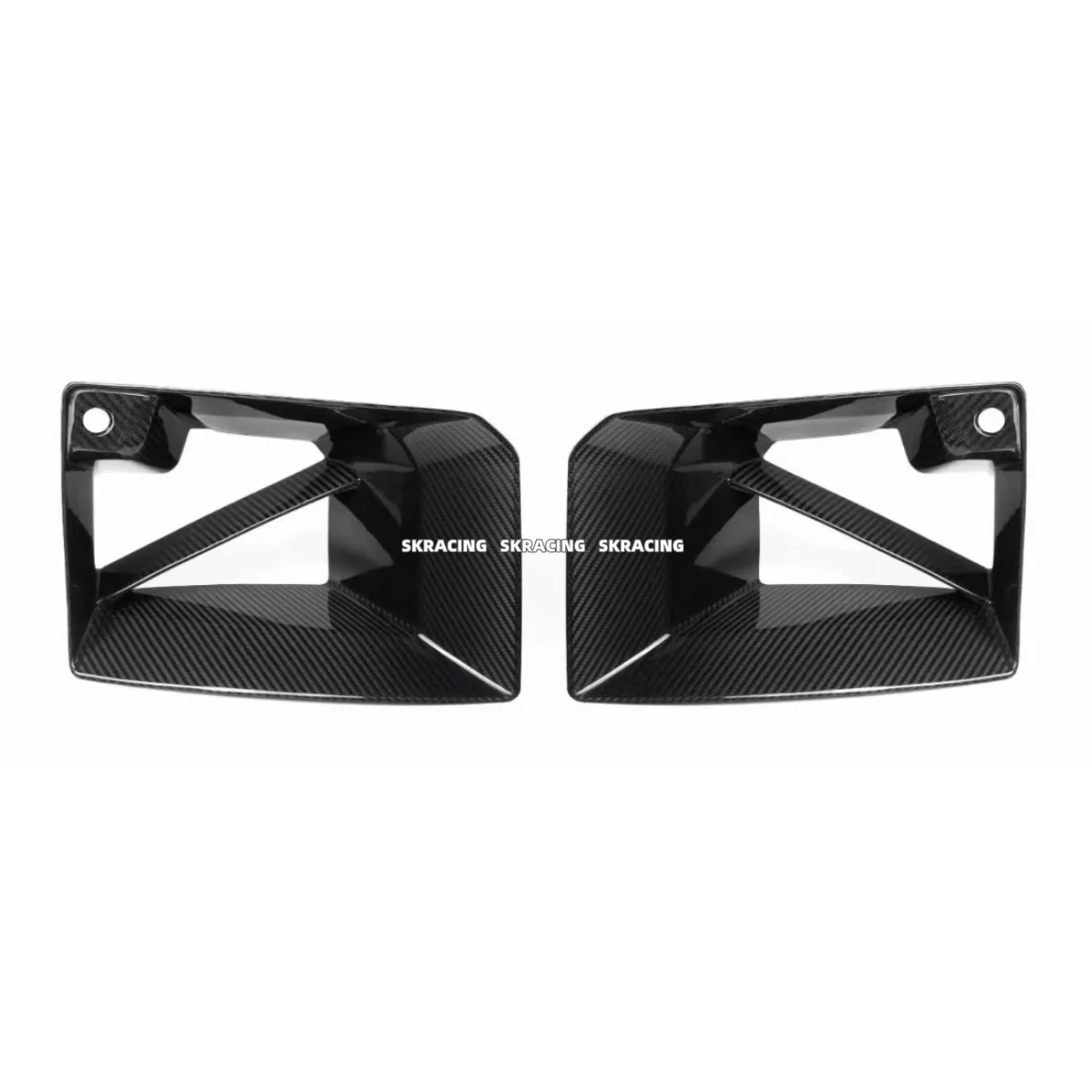 For BMW M2 G87 2023-2024 Dry Carbon Fiber Front Air Vent Intake Duct Insert Cover Body kit