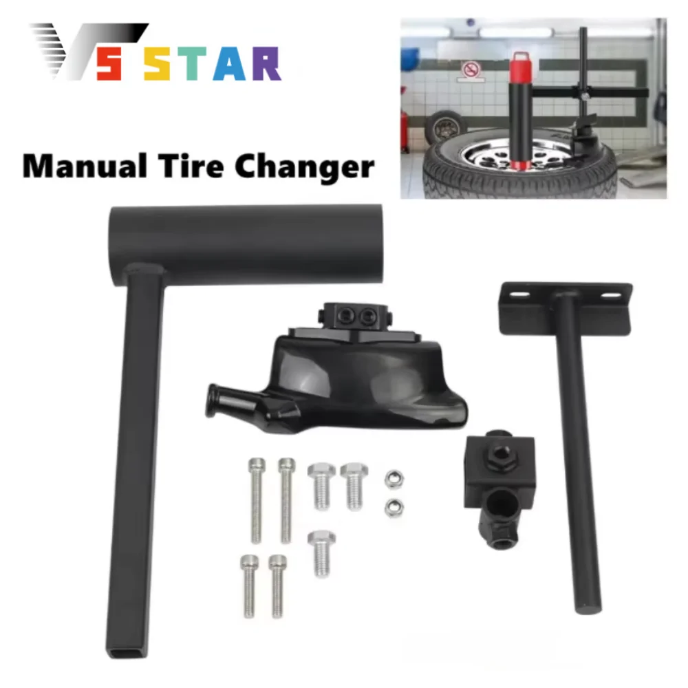 

Универсальный стальной ручной шиномонтажный станок, модификация с утиной головкой, сварный комплект, инструмент для монтажа и демонтажа шин, черный XLB-1173