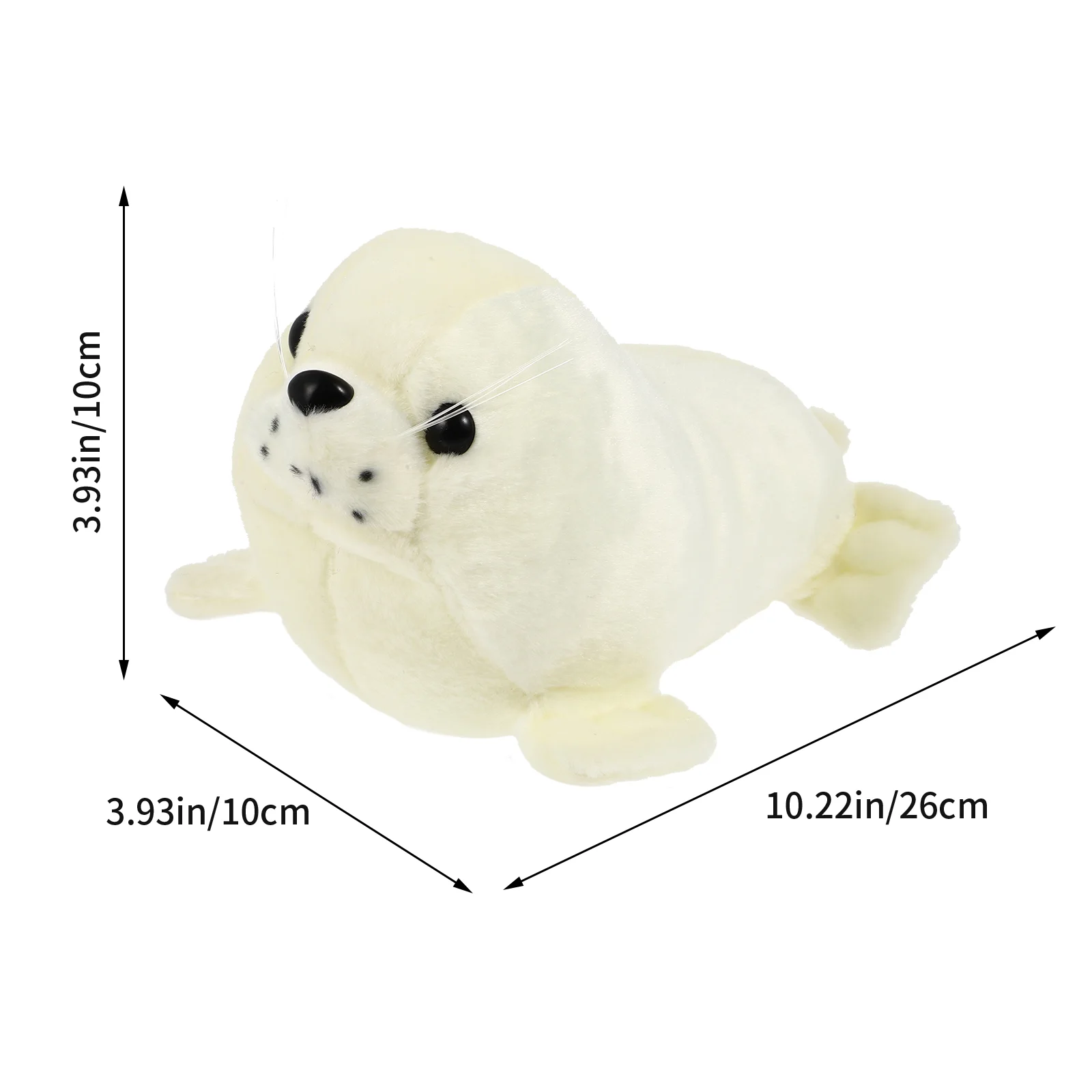 Plush Seal Animal Children’s Toys Seal-shaped Sleeping Pillow Kids Cartoon