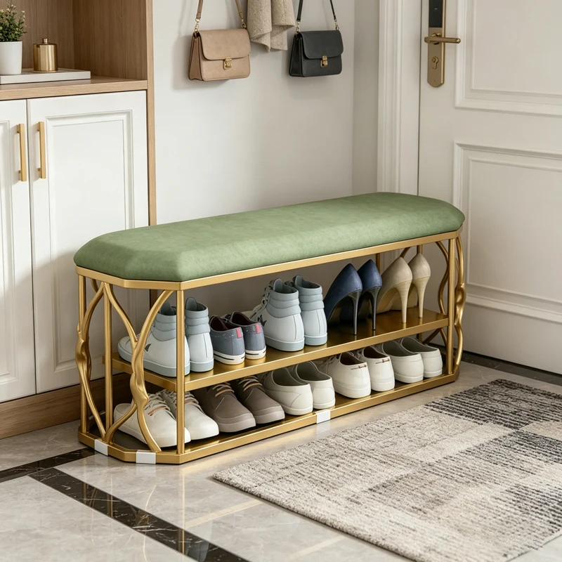 aoliviya-banc-d'entree-vintage-simple-avec-assise-rembourree-rangement-et-support-pour-chaussures-b729134