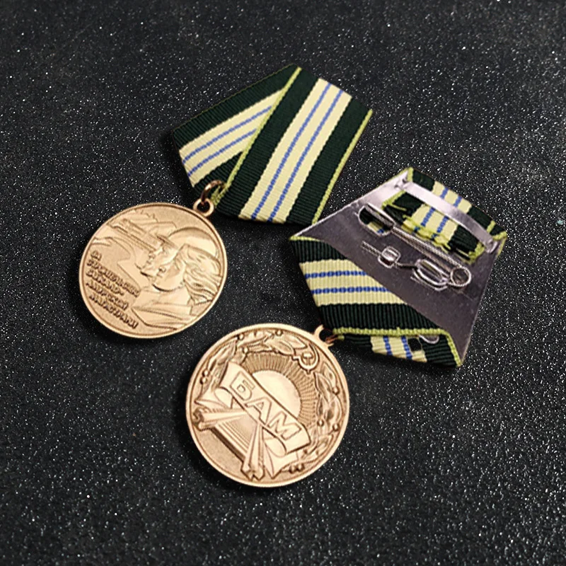 

Wholesale of high-quality Soviet Medal, CCCP Honor Commemorative Medal, Bei'a Railway Medal, Lenin brooch in stock