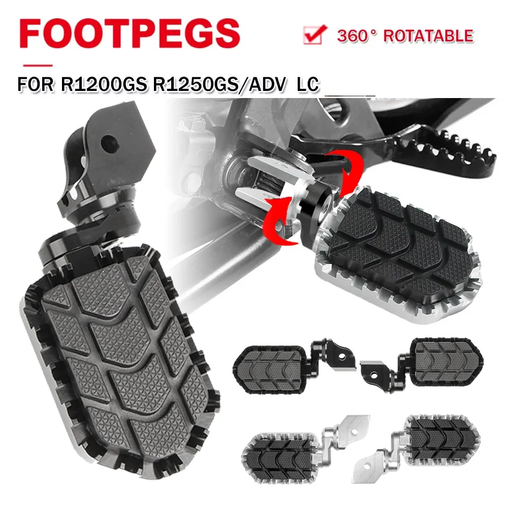 

Motorcycle Footrest Foot Pegs Adjustable Footpegs For BMW R1200GS R1250GS ADV R1250 R1200 GS Adventure GSA 2013-2020 2021 2022