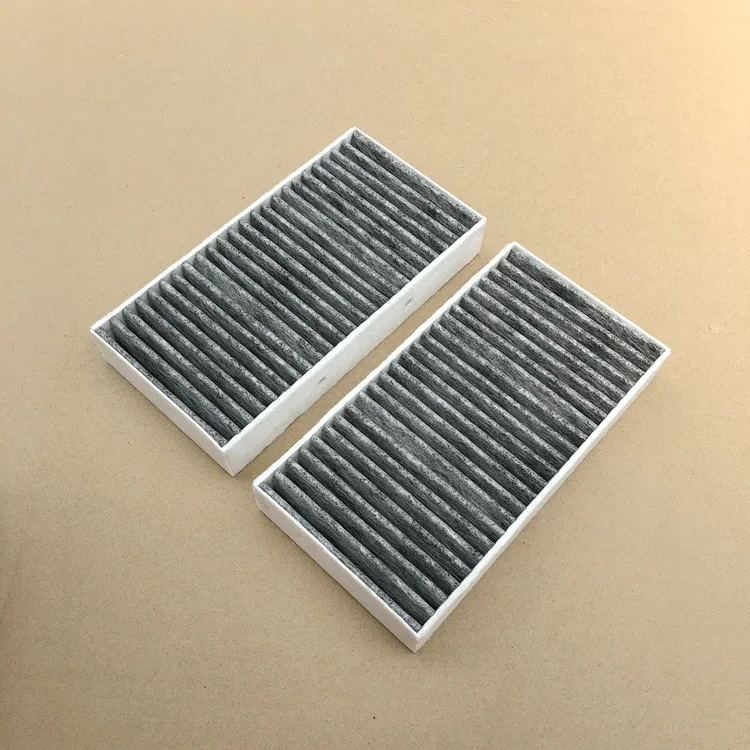 2Pcs A1668307201 Car Cabin Filter Air Conditioner For Mercedes Benz X166 W166 GL350 400 450 GLE250d GLE300 320 GLS500 ML Coupe