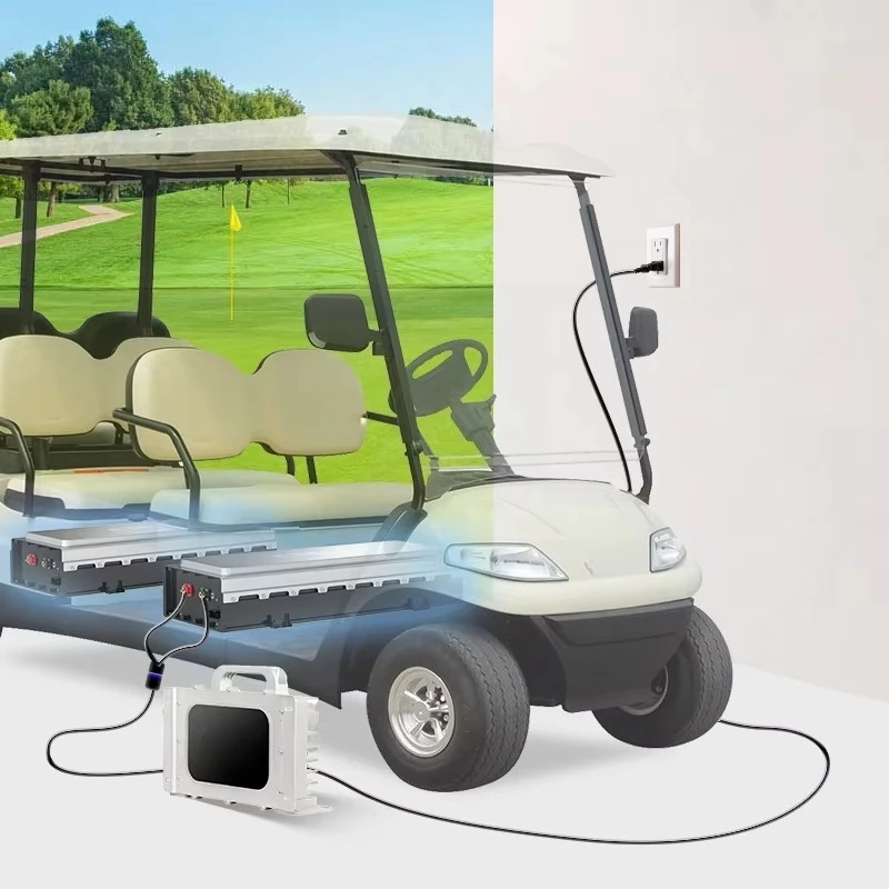 Baterías de iones de litio del paquete de batería LiFePO4 de la batería 51.2v 160Ah del carro de golf de alta energía