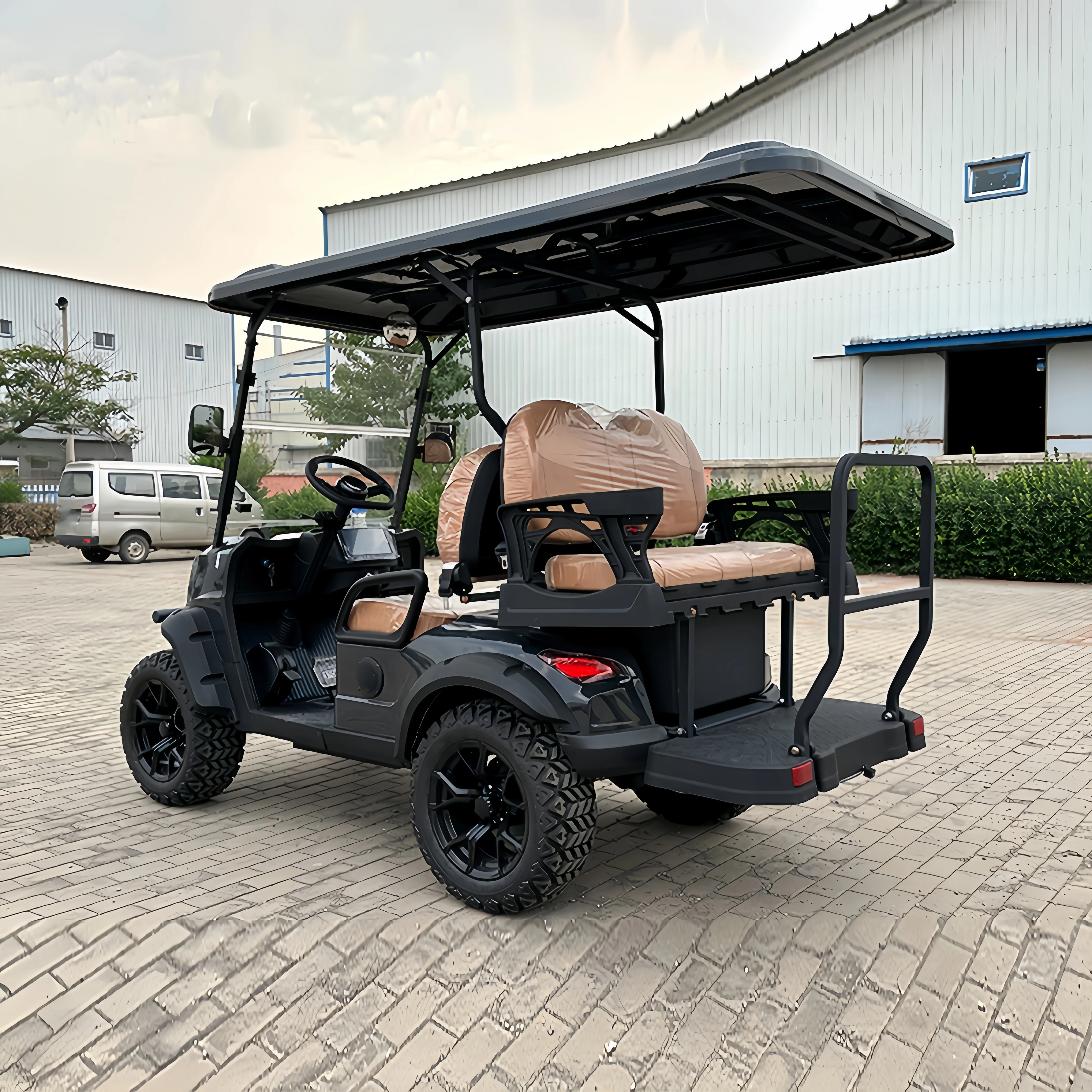 Cheap Chinese 4 6 Seater 72v golf cart Electric lithium Club Car Golf Carts