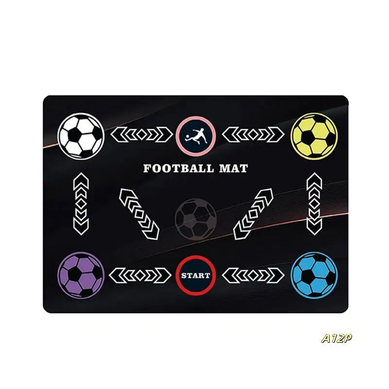 

Durable Non-Slip Football Training Mat - Silent Footwork Practice For Soccer Players Of All Levels
