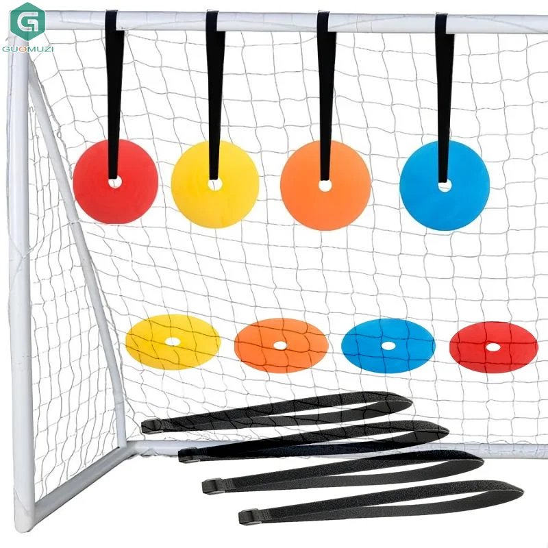 

Футбольные ворота, футбольная мишень для тренировочных ворот, портативный спортивный тренер с регулируемым ремешком для подростков, молодежи, детей, мальчиков