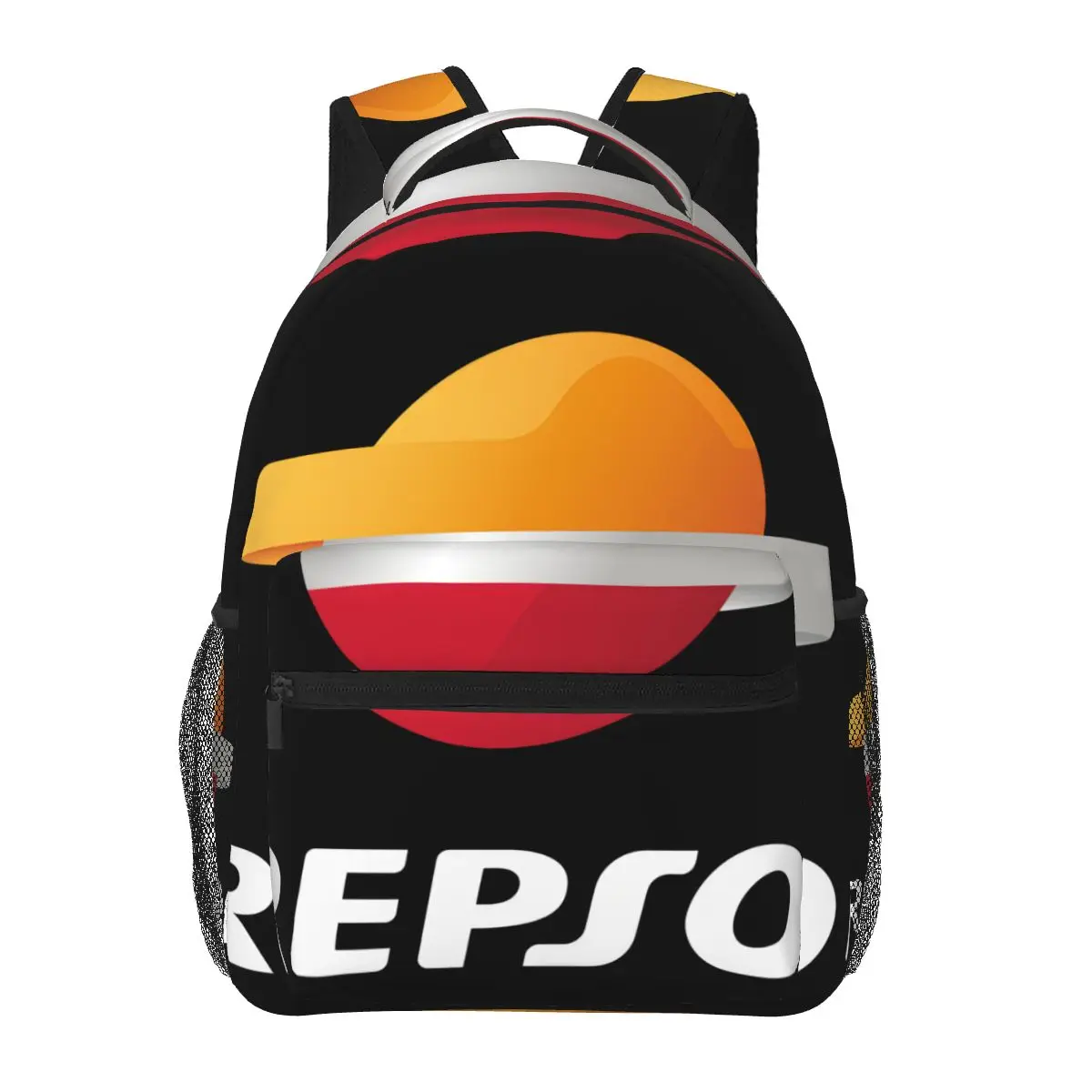 Repsol Casual Unisex Mochila, Estudantes, Lazer, Viagem, Computador