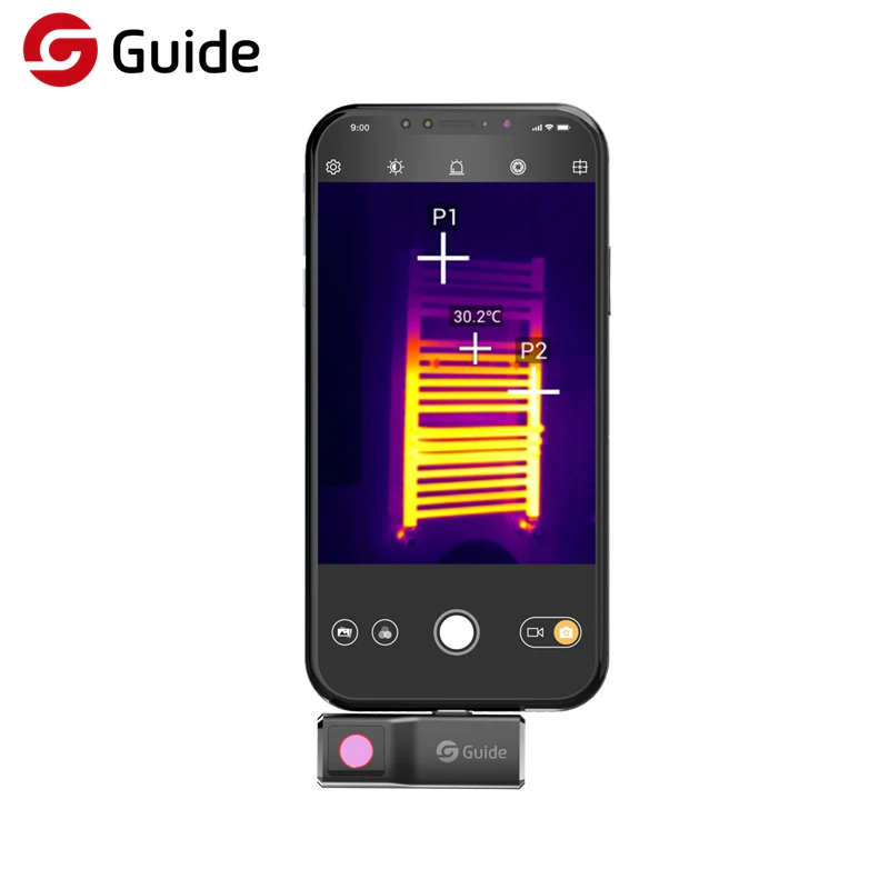 

Hot Sale Guide MobIR Air Mobile phone thermal imaging infrared . Detection Instrument Cellphone Thermal Imager for Andro