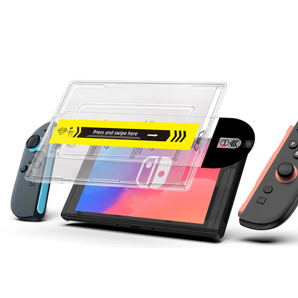 

For Switch 2 Tempered Glass Screen Protector Films 9H Hardness Tempered Glass Film Ultra-Clear Screen Tempered Film