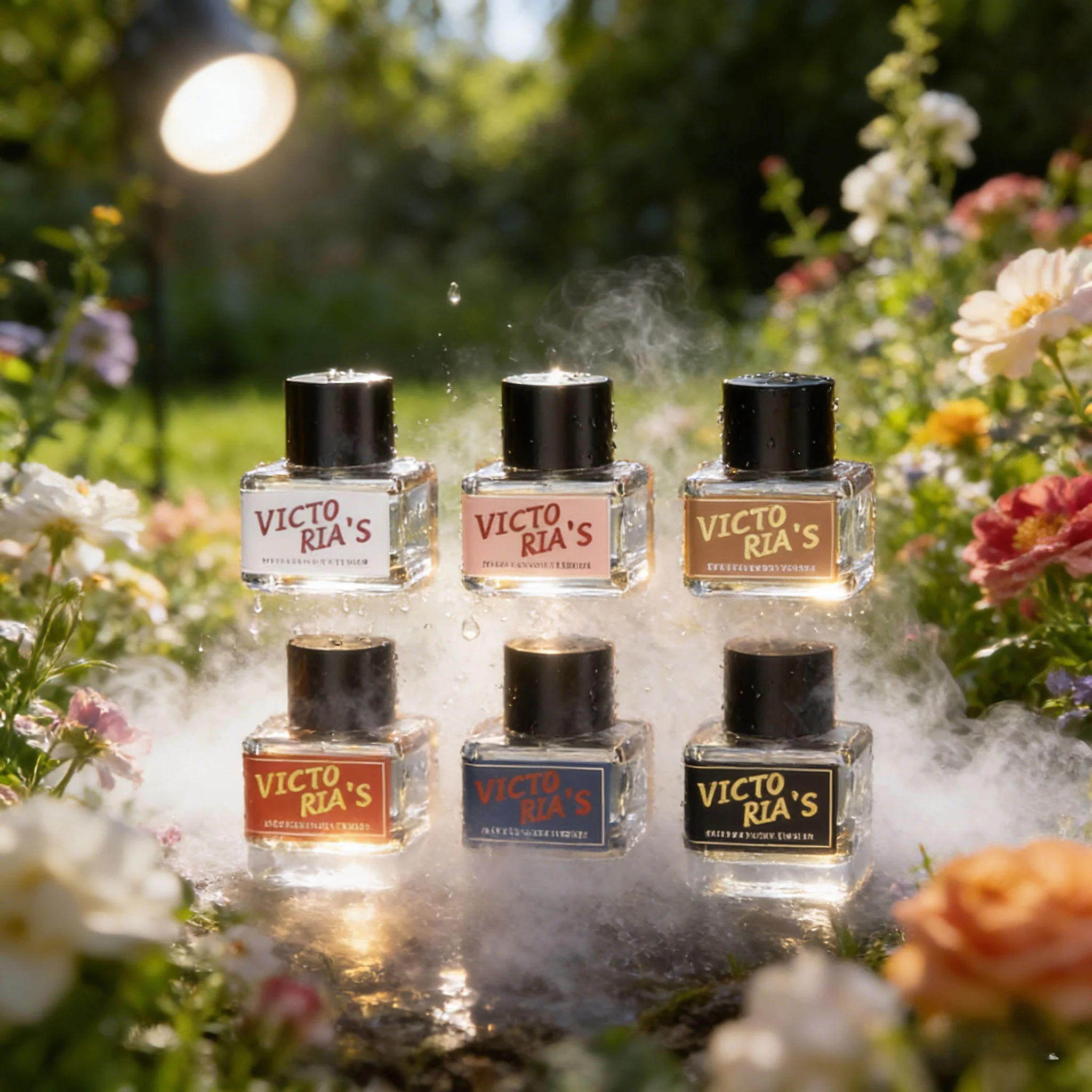 

C2U Vivian Secret Women's Perfume Set - Fresh Long-Lasting Light Fragrance 6-Piece Odor Elimination Perfume Collection